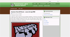 Desktop Screenshot of pinewood-lake.org